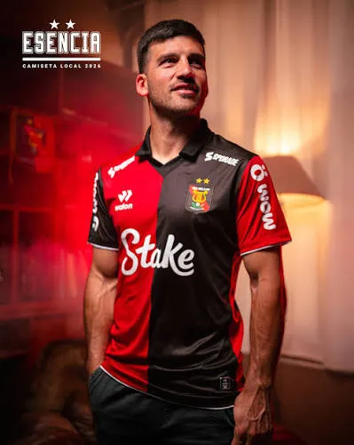Camiseta de Fútbol RX-101 Rojo y Negro — vista 3