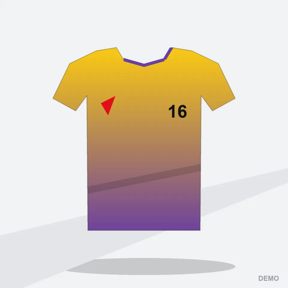 Camiseta de Vóley VX-201 Morado Neón — variante de color